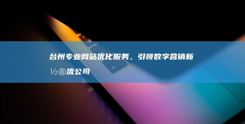 台州专业网站优化服务，引领数字营销新潮流公司